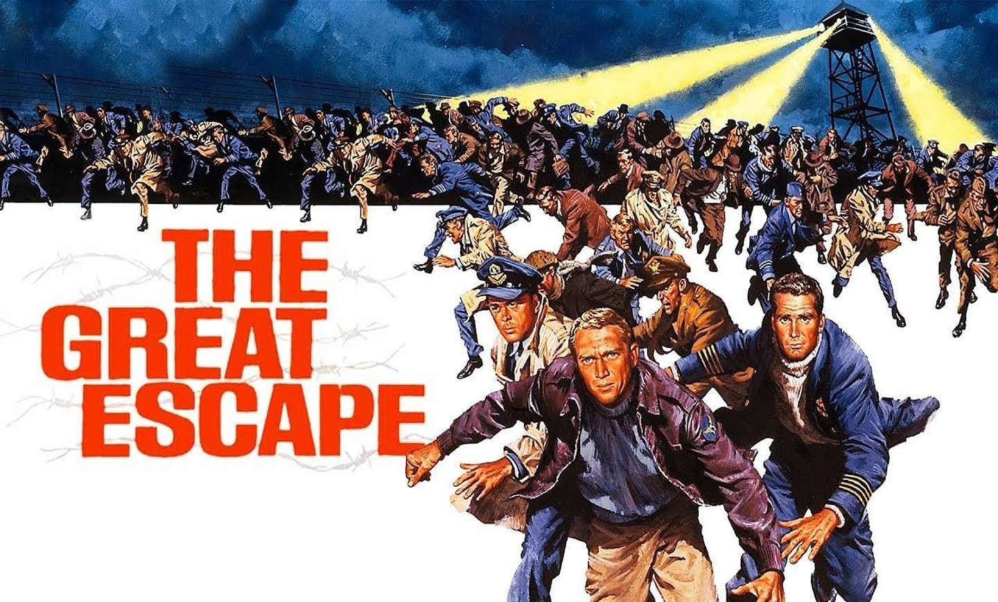 The Great Escape بهترین فیلم‌های جنگی