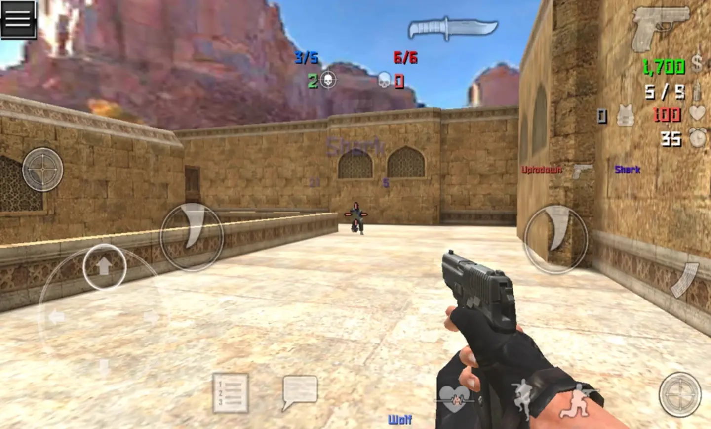 گیم‌پلی: همتای Counter Strike بر روی موبایل