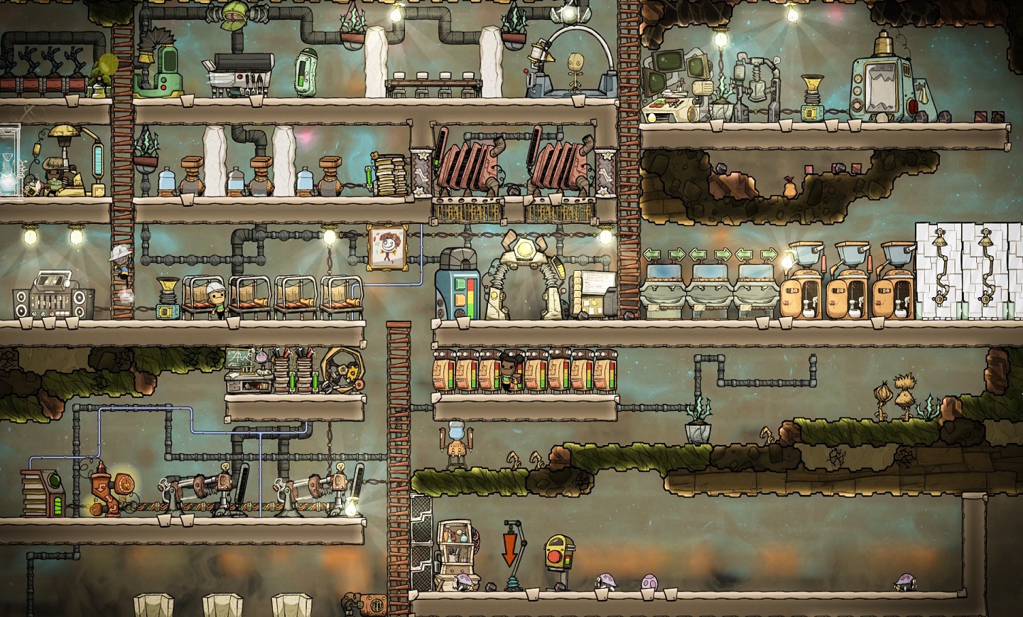 دانلود بازی Oxygen Not Included برای کامپیوتر 