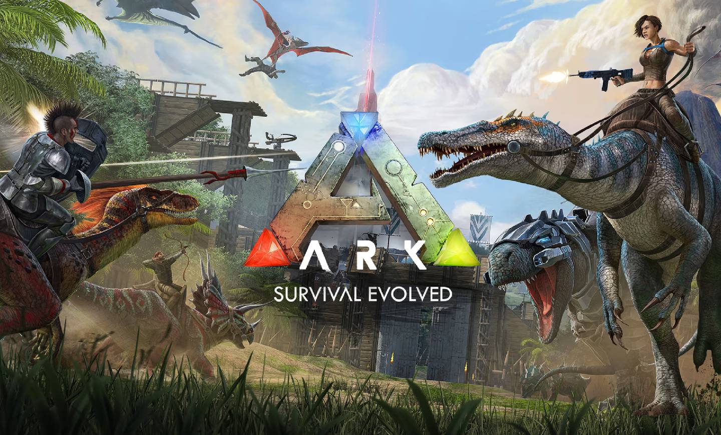  Ark: Survival از بازی‌های دایناسوری