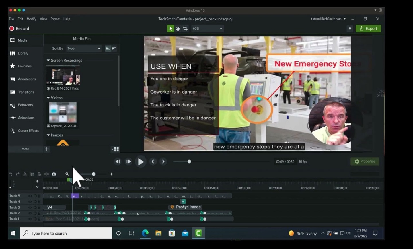 دانلود برنامه Camtasia Studio برای کامپیوتر 