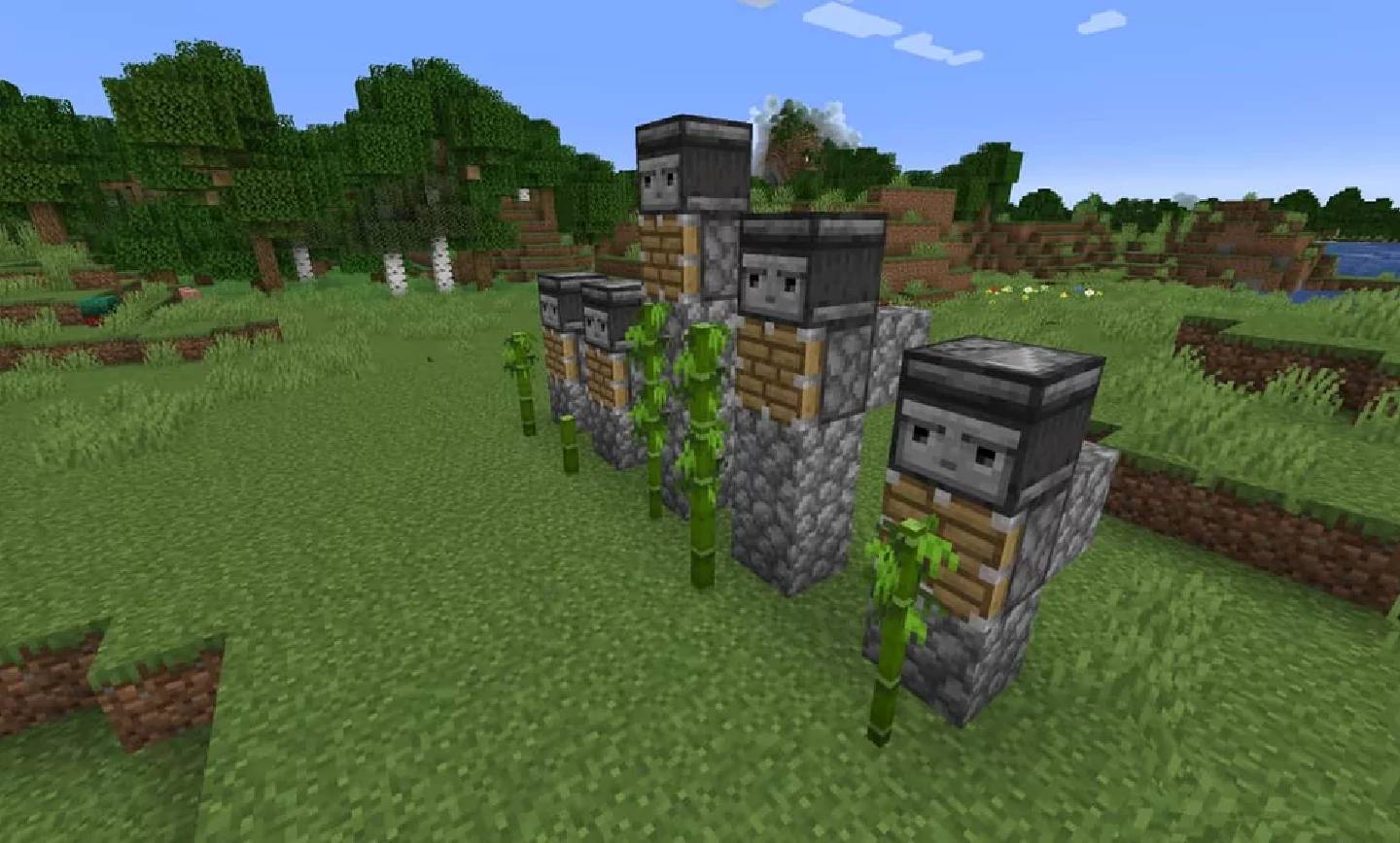 فارم ماینکرافت Bamboo Farm