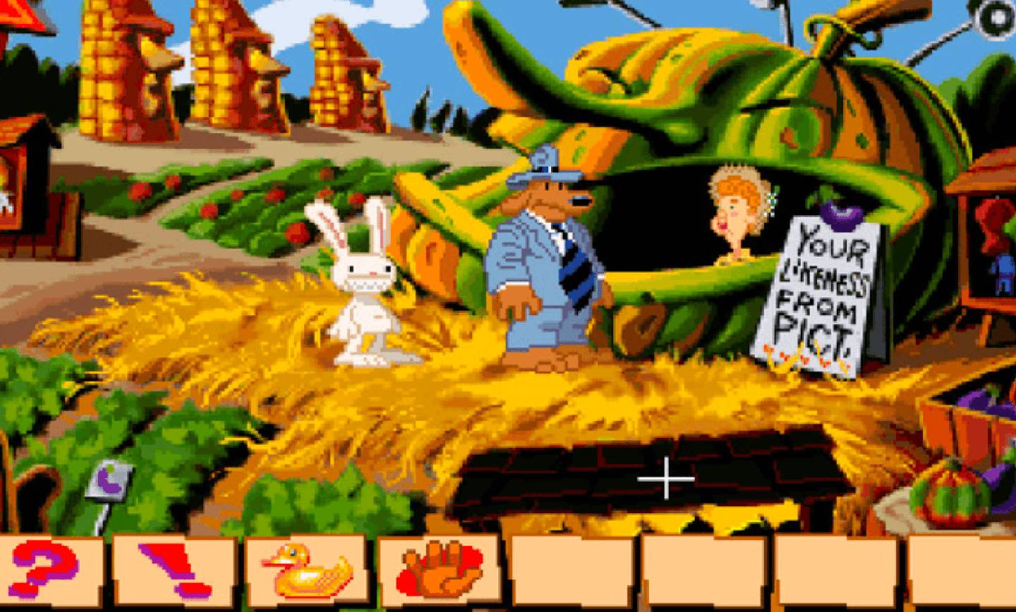 بازی خنده‌دار Sam & Max Hit the Road