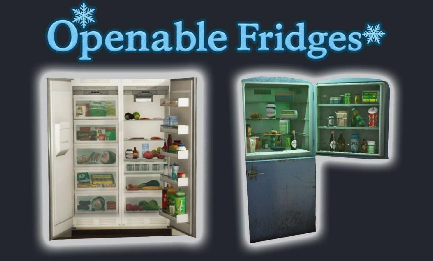 ماد جی‌تی‌ای 5 Openable Fridges