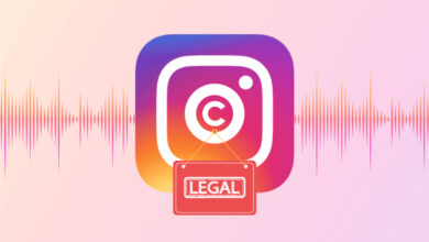 حل مشکل کپی‌رایت موزیک در اینستاگرام