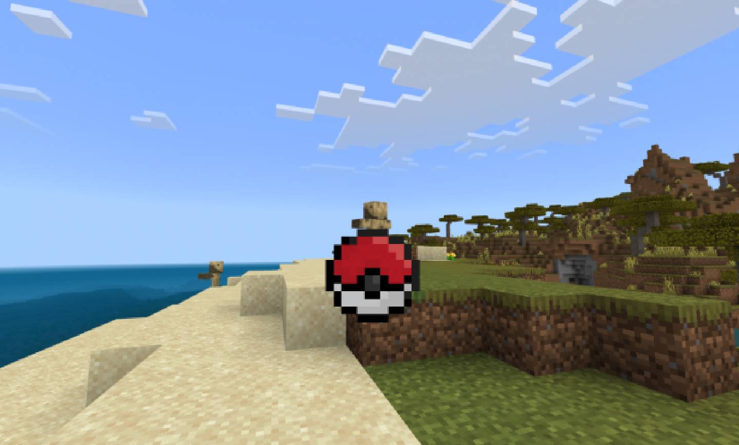Pokeball ماد ماینکرافت برای طرفداران پوکمون