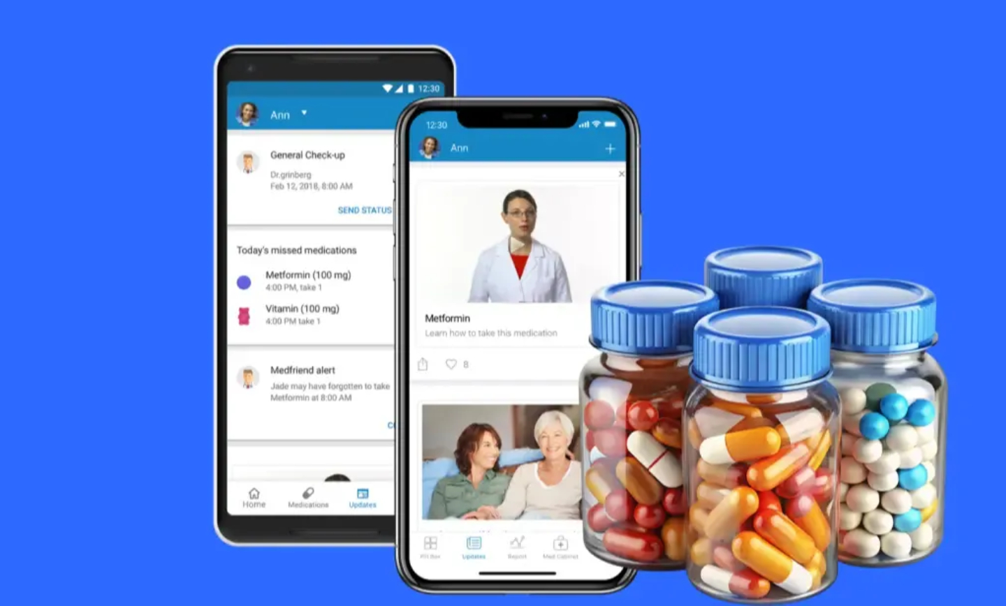 اپلیکیشن‌های یادآوری دارو Medisafe Pill Reminder & Medication Tracker