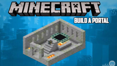 آموزش ساخت پورتال در ماینکرافت