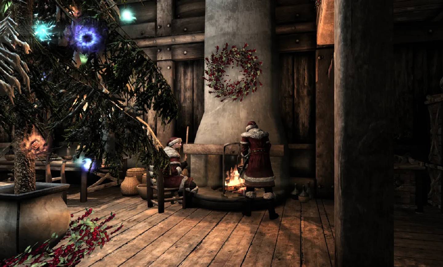 Skyrim از بهترین بازی‌های کریسمسی