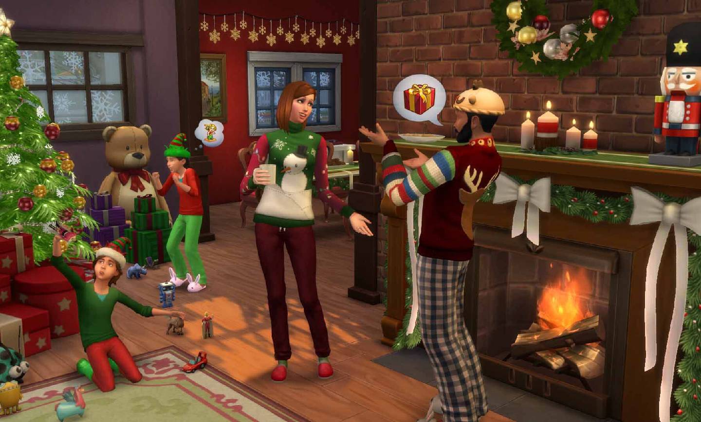 Sims 4 از بهترین بازی‌های کریسمسی
