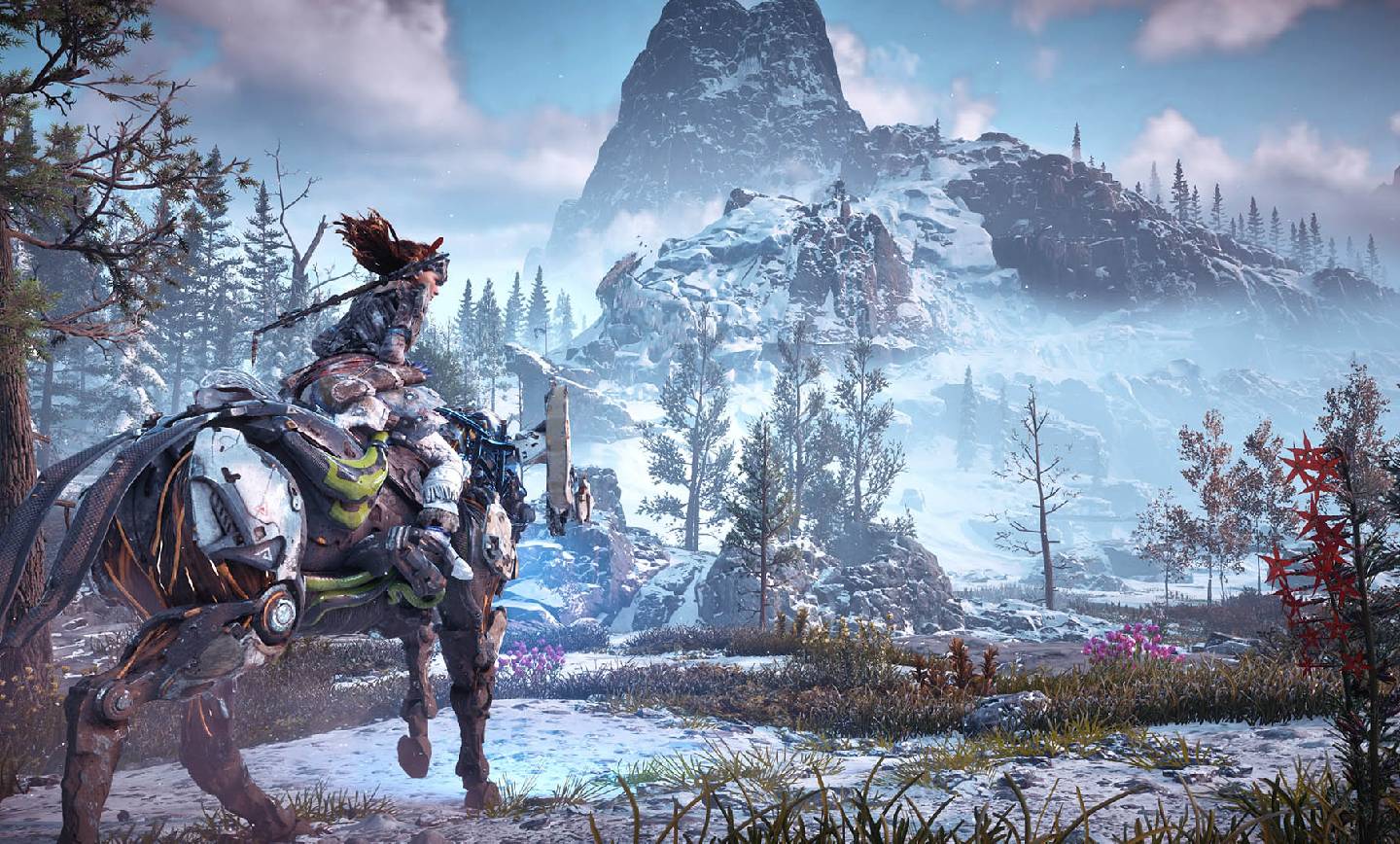 Horizon Zero Dawn: The Frozen Wilds از بهترین بازی‌های کریسمسی