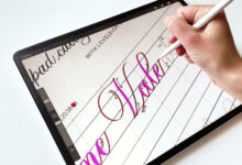 7 اپلیکیشن خوشنویسی برای تمرین و بهبود دستخط انگلیسی