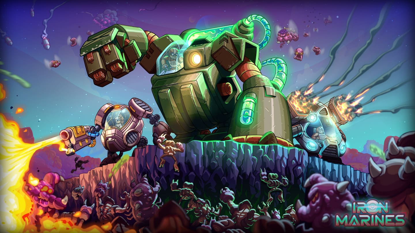 بازیهای استراتژی آفلاین موبایل Iron Marines